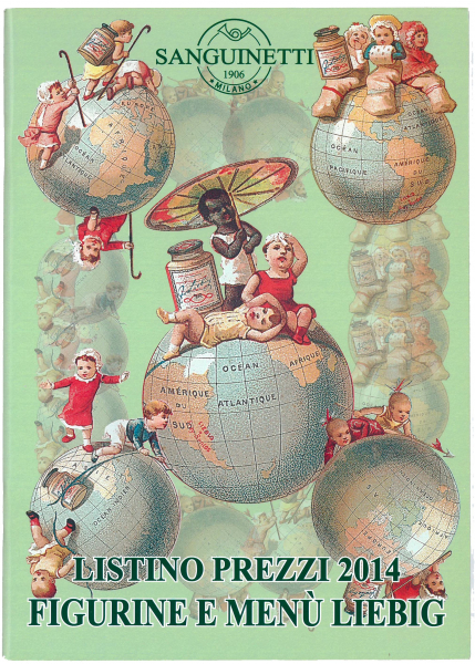 LISTINO PREZZI LIEBIG 2014  FIGURINE E MENÙ LIEB